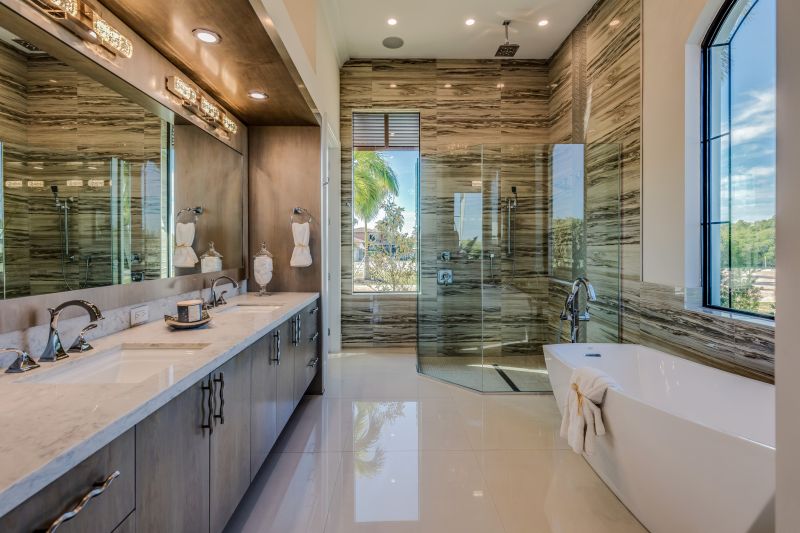 Luxury Bathroom Upgrade with Marble Surfaces